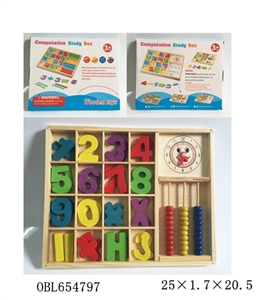Wooden mathematical arithmetic model B - OBL654797