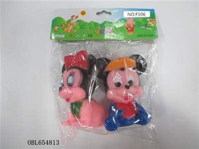 Two lining plastic zhuang mickey - OBL654813