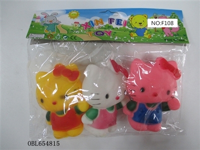 三只庄搪塑KT猫 - OBL654815