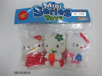 三只庄搪塑KT猫 - OBL654816