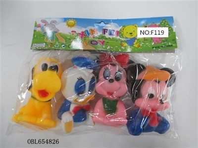四只庄搪塑迪斯尼动物 - OBL654826