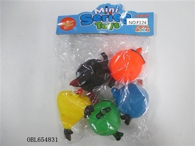 Five zhuang lining plastic angry birds - OBL654831