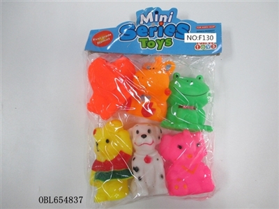 Six lining plastic animal zhuang - OBL654837