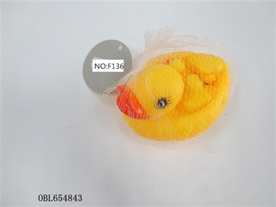 Four zhuang lining plastic ducks - OBL654843