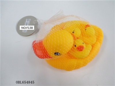 Four zhuang lining plastic ducks - OBL654845