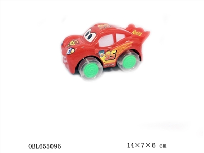 Inertia wheel light music cars (can be put stay) - OBL655096
