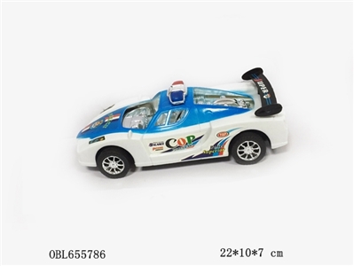 The inertial plating a police car - OBL655786