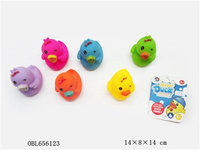 6CM咪咪鸭六只装 - OBL656123
