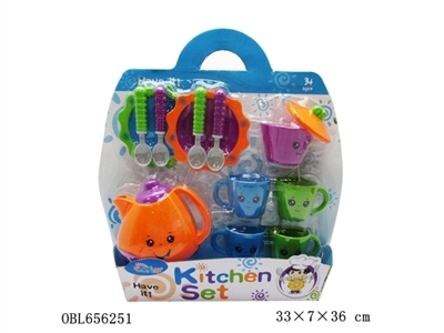 Solid color tea set - OBL656251
