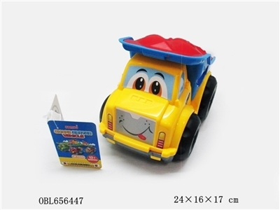 Cartoon taxi/blocks transporter - OBL656447