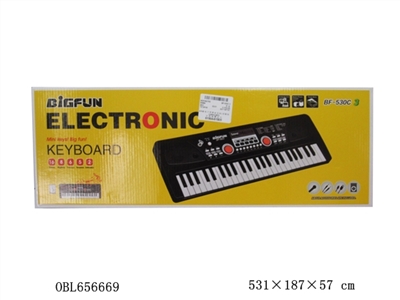 49 key keyboard with a microphone / / USB cable/MP3 audio line - OBL656669