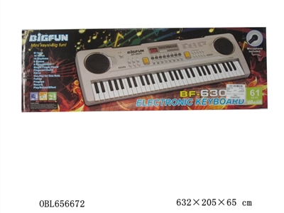 61 - key keyboard with a microphone/USB cable/audio line - OBL656672