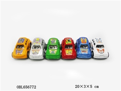 6只喷漆回力赛车 - OBL656772