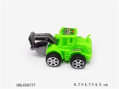 实色回力工程车 - OBL656777