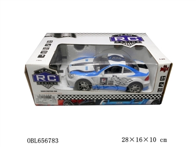 Four-way remote Mercedes police car - OBL656783