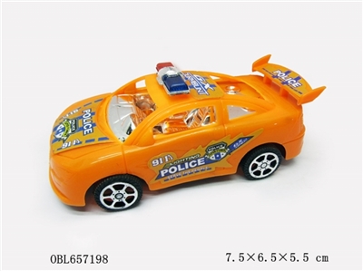 Solid color inertia police cars - OBL657198