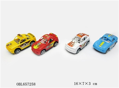 4只回力卡通车 - OBL657258
