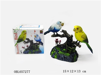 The simulation parrot two birds - OBL657277