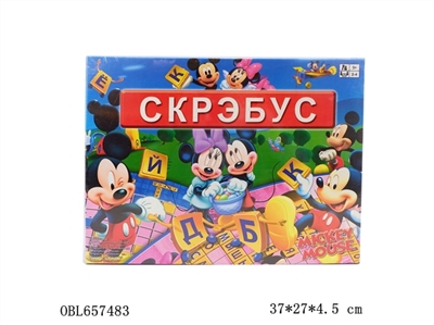 Mickey Russian scrabble - OBL657483