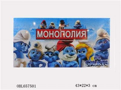 The Smurfs Russian monopoly - OBL657501
