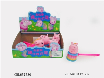 Pig sister rainbow circle lantern - OBL657530