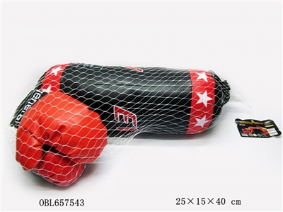 Red and black, EVERWIN, sandbags gloves - OBL657543