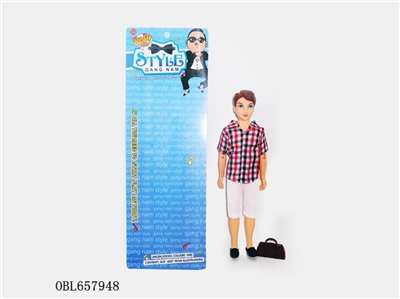 Solid body star light music male barbie (bag) - OBL657948