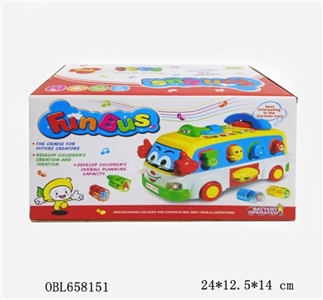 Electric universal puzzle car - OBL658151