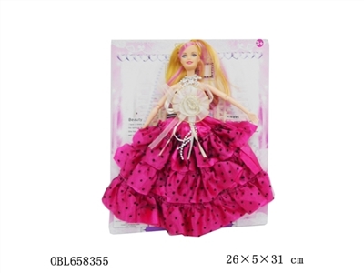 11寸袋装纸板活关节芭比 - OBL658355