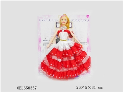 11寸袋装纸板活关节芭比 - OBL658357
