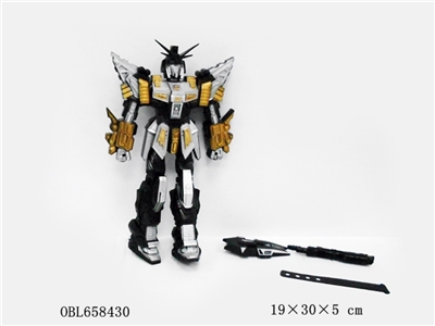 Black ribbon lamp robot - OBL658430