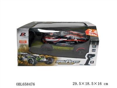 1:18 2.4G 4通道遥控高速车 - OBL658476
