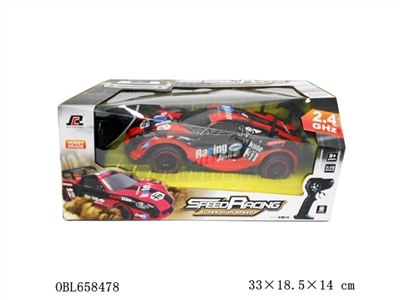 1:18 2.4G 4通道拉力赛高速车 - OBL658478