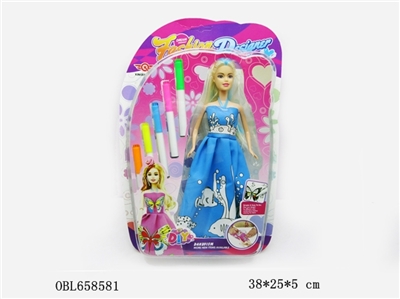 DIY can be painted a barbie - OBL658581