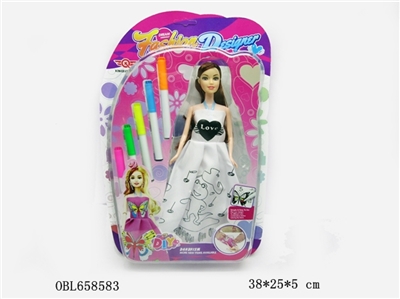 DIY can be painted a barbie - OBL658583