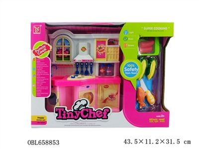 Light music sound simulation toys with kitchen utensils - OBL658853