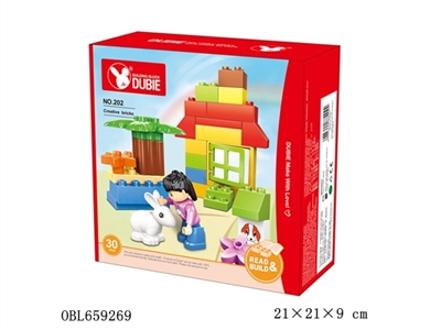 Creative bricks/创意随心拼(30pcs) - OBL659269