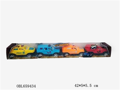 回力仿真移印警车 - OBL659434