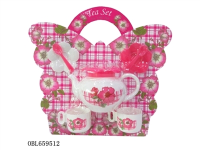 Suction plate tea set - OBL659512
