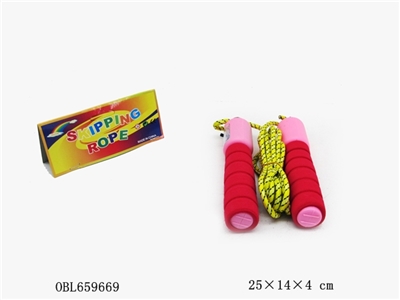With the counter sponge rubber rope skipping handle - OBL659669