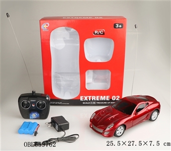 四通灯光遥控跑车 - OBL659762