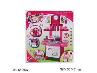 Fashion kitchen counter (light music) - OBL659927