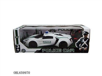 警车四通遥控车（莱肯） - OBL659970