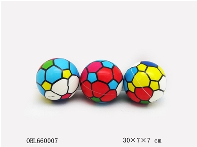 Three grain of 3 inch PU football - OBL660007