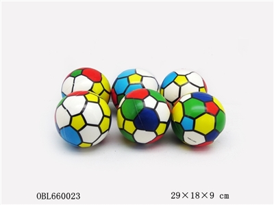 6 grain with 4 inch PU football - OBL660023