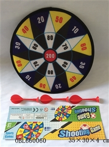 Safety cloth dart board - OBL660060