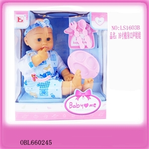 16 inch cotton body doll (with 12 sound IC) (three AG13 button batteries) - OBL660245