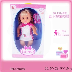 14 inches of bottle body doll (with 12 sound IC) (three grain of AG13 button batteries) - OBL660249