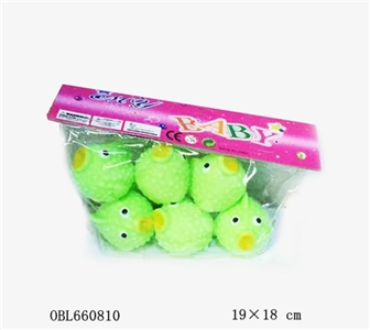 六只搪胶小乖乖鱼 - OBL660810