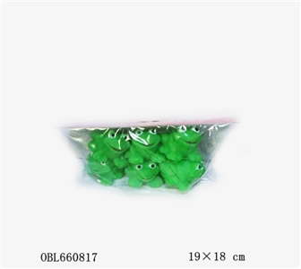 六只搪胶小青蛙 - OBL660817